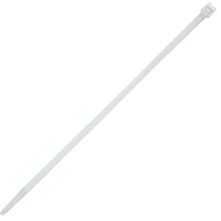 Advanced Cable Ties Cable Tie, 14 in L, 4 in Max Bundle Dia., Natural, Nylon, 50 lb Strength, 500 PK AL-14-50 9-D